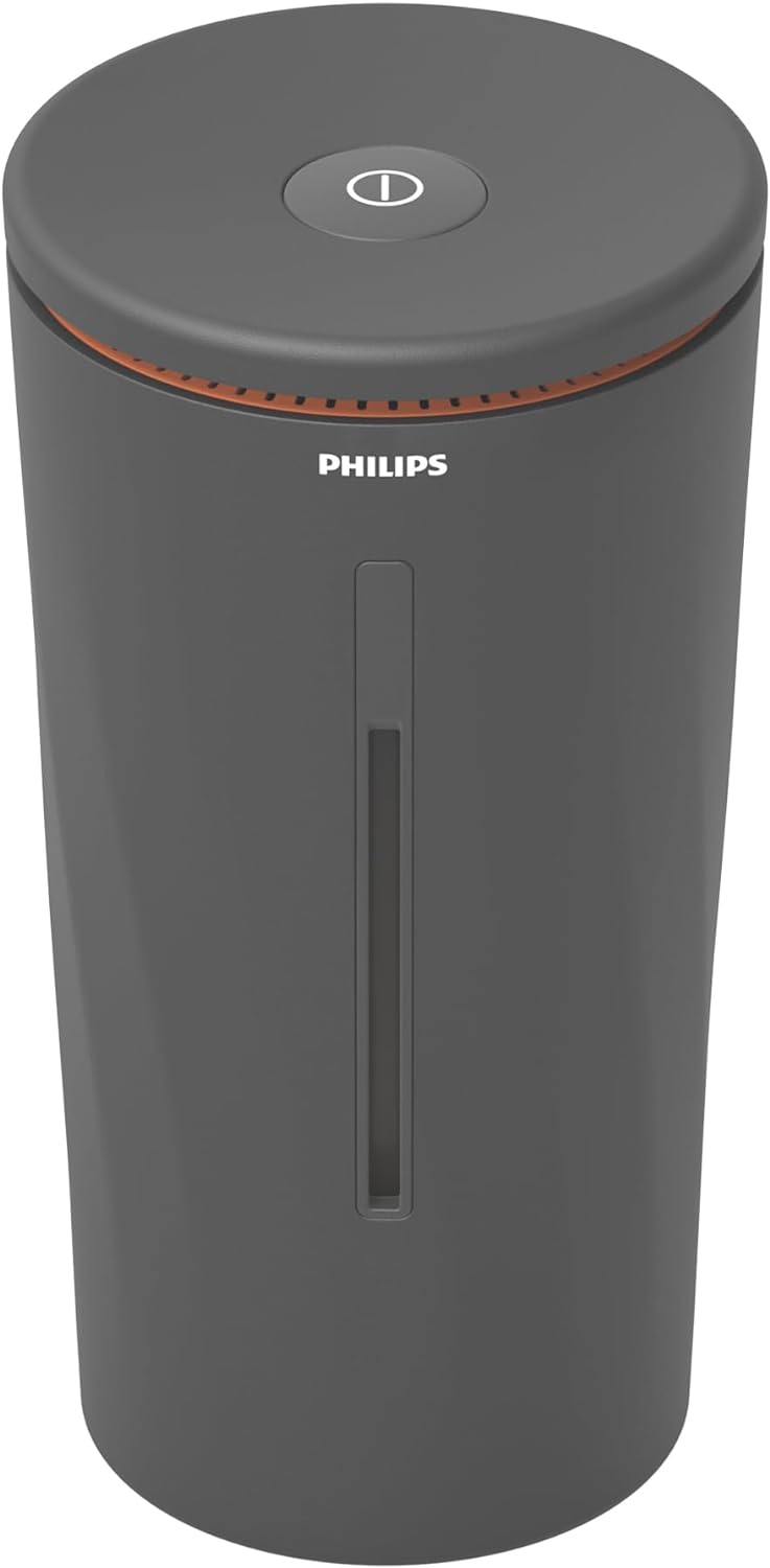 Philips OlfaPure 7300 Smart Car Aroma Scent Diffuser, 10 Long Lasting Car Fragrances to choose from, Premium Car Accessories for Men or Women, Portable Car Air Freshener | OP730BLKX1